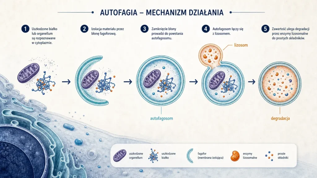 Autofagia - mechanizm działania